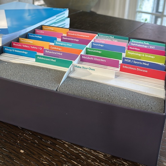 MedStudy Pediatrics Flashcards (2024-2025) - Picture 4 of 4